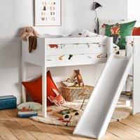 Mirka Mid-Height Bed with Slide