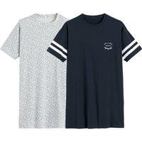 Pack of 2 Nightshirts in Cotton