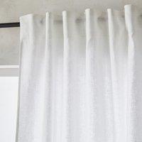 Private Ruffled Washed Linen Curtain