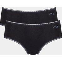 Pack of 2 Go Midi Knickers in Cotton