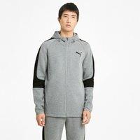Evostripe Cotton Mix Hoodie with Zip Fastening