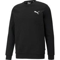 Essential Small Logo Sweatshirt with Crew Neck in Cotton Blend