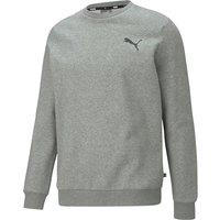 Essential Cotton Mix Sweatshirt with Crew Neck and Small Logo Print