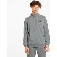 Essential Cotton Mix Track Top with Small Logo Print