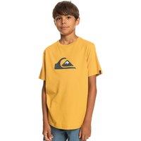 Logo Print Cotton T-Shirt with Short Sleeves, 8-16 Years