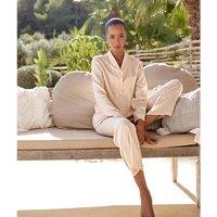 Recycled Satin Pyjamas in Animal Print
