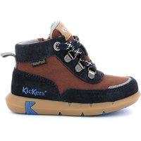 Kids Juniby Ankle Boots in Leather with Laces