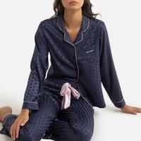 Geais Satin Pyjamas in Polka Dot Print
