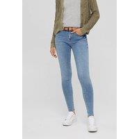 Organic Cotton Mix Skinny Jeans in Mid Rise