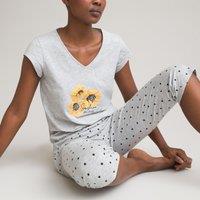 Cotton Cropped Pyjamas