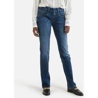 Madie S-SDM Straight Jeans, Mid Rise