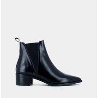 Anoki Leather Chelsea Boots with Pointed Toe