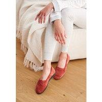 Velour Ballet Slippers