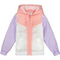 Colour Block Hooded Windbreaker, 3-14 Years