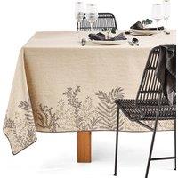 Frondaison Fern Pattern Linen & Cotton Tablecloth