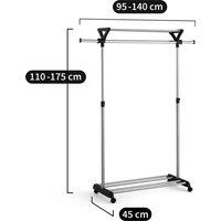 Tamy Telescopic Metal Rack