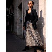 Crpe Long Draping Jacket