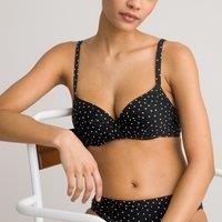 Padded Bikini Top in Polka Dot Print