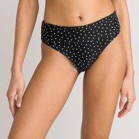 Tummy Toning Bikini Bottoms in Polka Dot Print