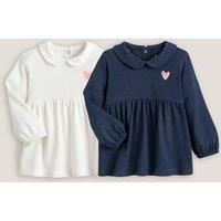 Pack of 2 Blouses in Organic Cotton