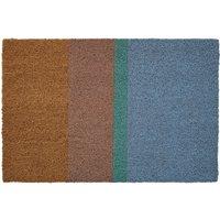 Japandi Stripe Coir Doormat