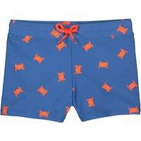 Crab Print Swim Trunks, 3-12 Years