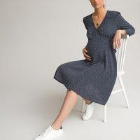 Polka Dot Maternity Dress