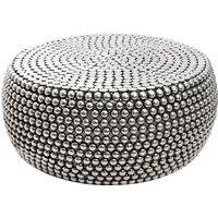 Handcrafted Beaded Iron Coffee Table