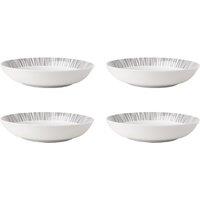 Set of 4 Brooklyn Pasta Bowl Grey