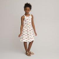 Printed Sleeveless Dress in Organic Cotton, 3-12 Years