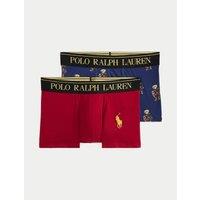 Pack of 2 Stretch Cotton Boxer Briefs