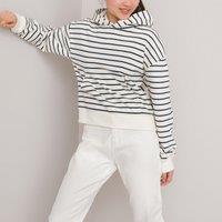 Striped Cotton Mix Hoodie, 10-18 Years