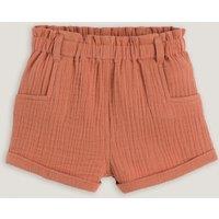Cotton Muslin Shorts