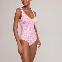 Paisley Print Halterneck Swimsuit