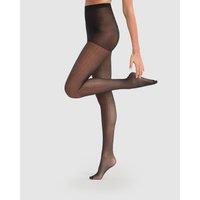 Style 27 Denier Tights in Checked Print
