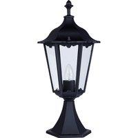 Outdoor 55cm Black Traditional Post Lamp