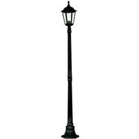 Outdoor 183cm Black Traditional Post Lamp