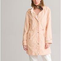 Recycled Mid-Length Parka with Hood, Mid-Season