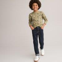 Mid Rise Straight Jeans, 3-12 Years