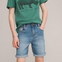 Denim Bermuda Shorts, 3-12 Years