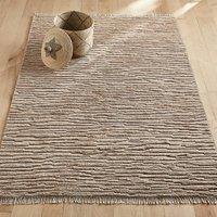 Legnaa Fringed Hand Knotted Wool Rug