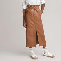 Recycled Faux Leather Skirt