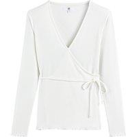 Long Sleeve Wrapover Top