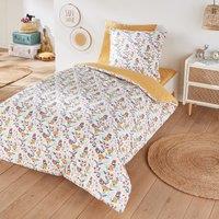 Olya Floral 100% Cotton Percale 200 Thread Count Duvet Cover