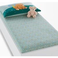 Orsi Foliage Cotton Cot Fitted Sheet