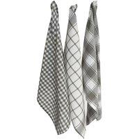 Set of 3 Jenjla 100% Cotton Tea Towels