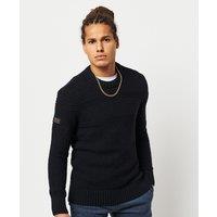 Jacob Cable Knit Jumper with Crew Neck
