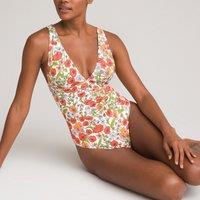 Floral Print Halterneck Swimsuit