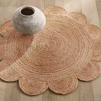 Hempy Round 120cm Diameter Hand Woven 100% Jute Rug