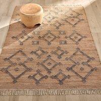 Panaji Hand Woven Fringed Jute Rug